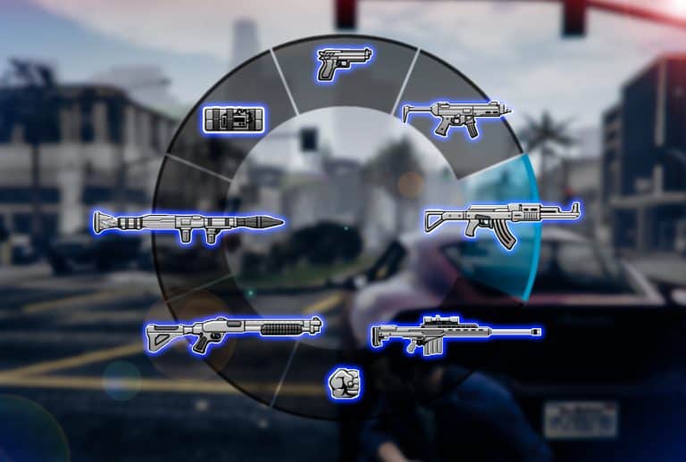 The give all weapons cheat code for GTA 5 on the PS4 and PS5